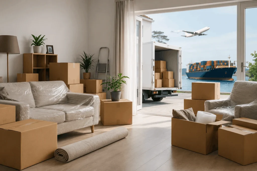 International Movers and Packers in Dubai.
