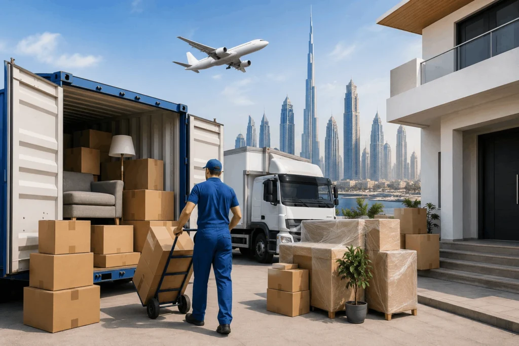 international movers Dubai