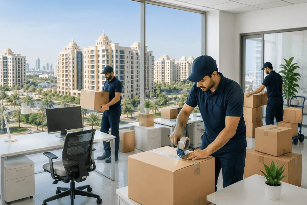 Professional office movers