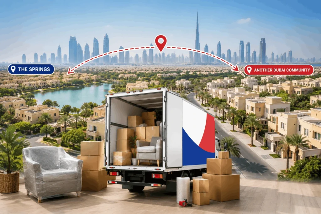 Movers in The Springs Dubai